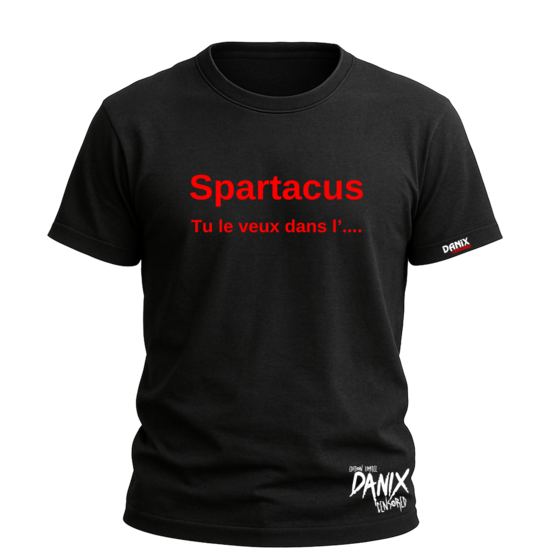 Tshirt Spartacus ... [DANIX CENSORED]